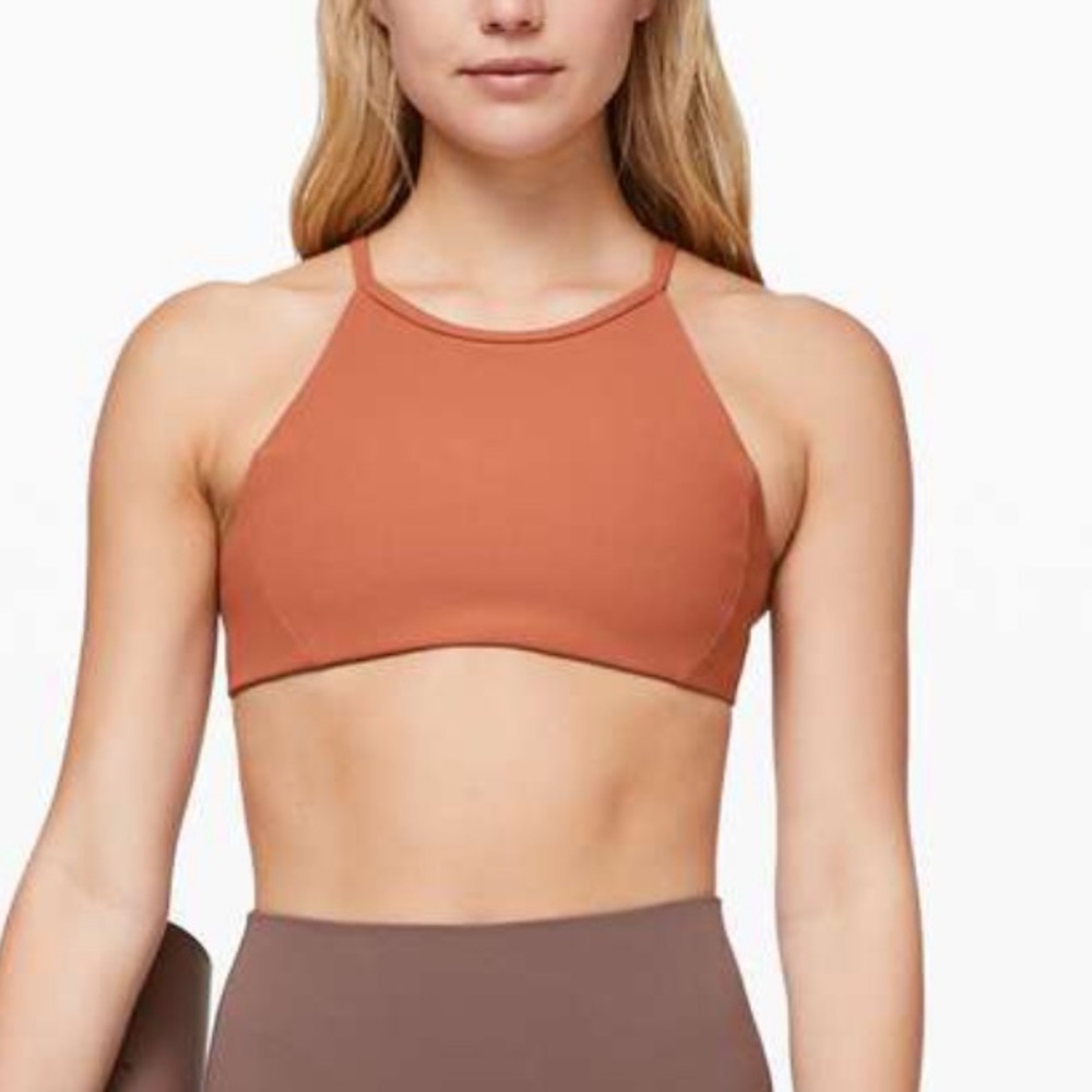 lululemon athletica Rust Sports Bra